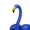 33" Blue Tropical Flamingo Outdoor Lawn Stakes Set